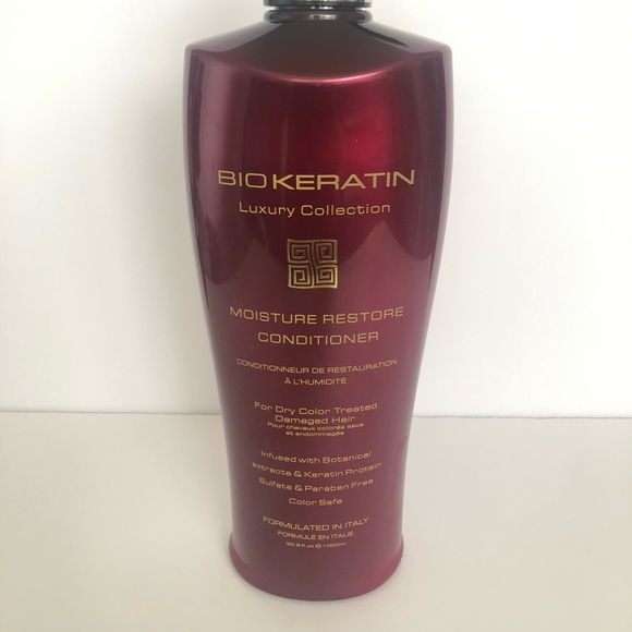 BIO KERATIN LUXURY COLLECTION. Moisture Restore Conditioner  33.8 fl oz - Picture 4 of 6